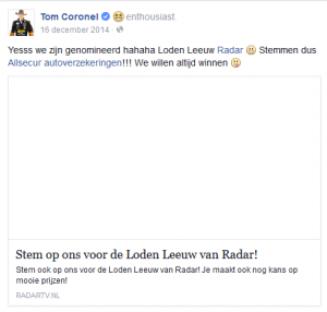 Tim Coronel - Loden Leeuw